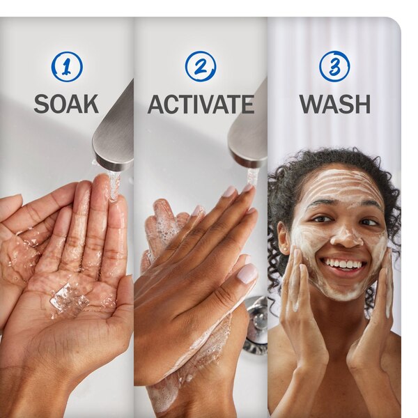 Olay Melts Water-Activated Daily Facial Cleanser With Vitamin C, 32 CT