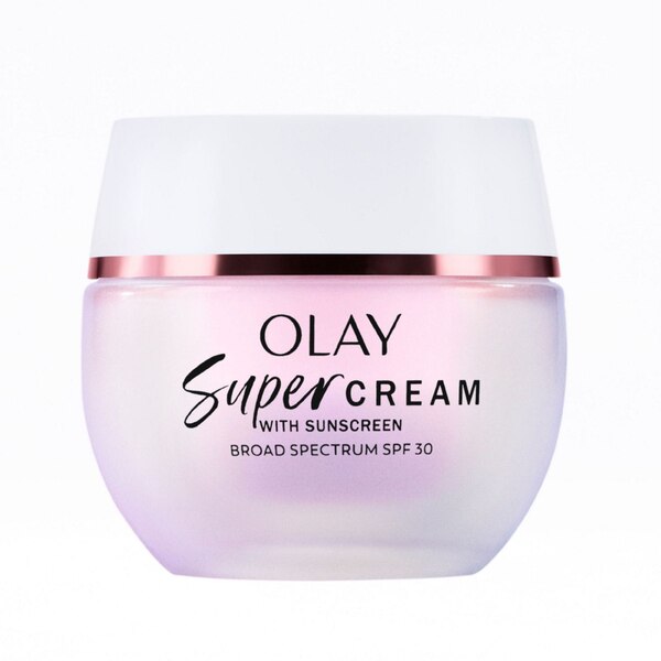 Olay Super Cream Facial Moisturizer with SPF 30, 1.7 oz