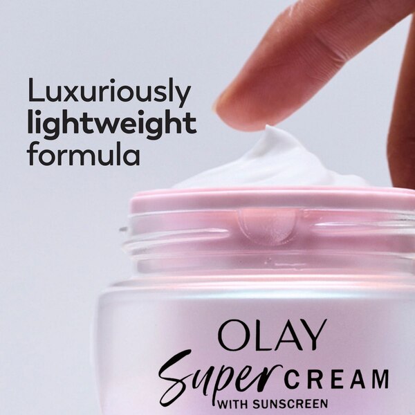 Olay Super Cream Facial Moisturizer with SPF 30, 1.7 oz