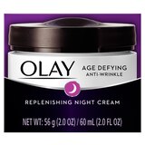 Olay Age Defying Anti-Wrinkle Night Cream, 2 OZ, thumbnail image