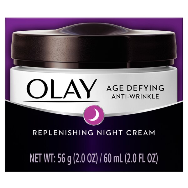 Olay Age Defying Anti-Wrinkle Night Cream, 2 OZ