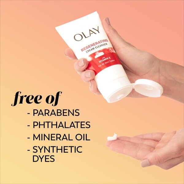 Olay Regenerist Regenerating Cream Face Cleanser, 5 OZ