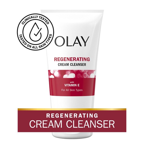 Olay Regenerist Regenerating Cream Face Cleanser, 5 OZ