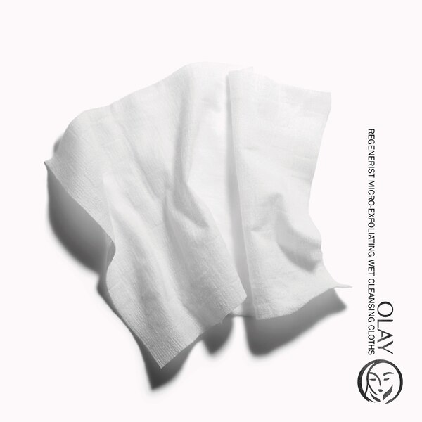 Olay Regenerist Micro-Exfoliating Wet Cleansing Cloths, 30CT
