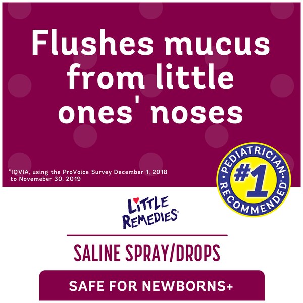Little Remedies Saline Spray and Drops, 1 FL OZ