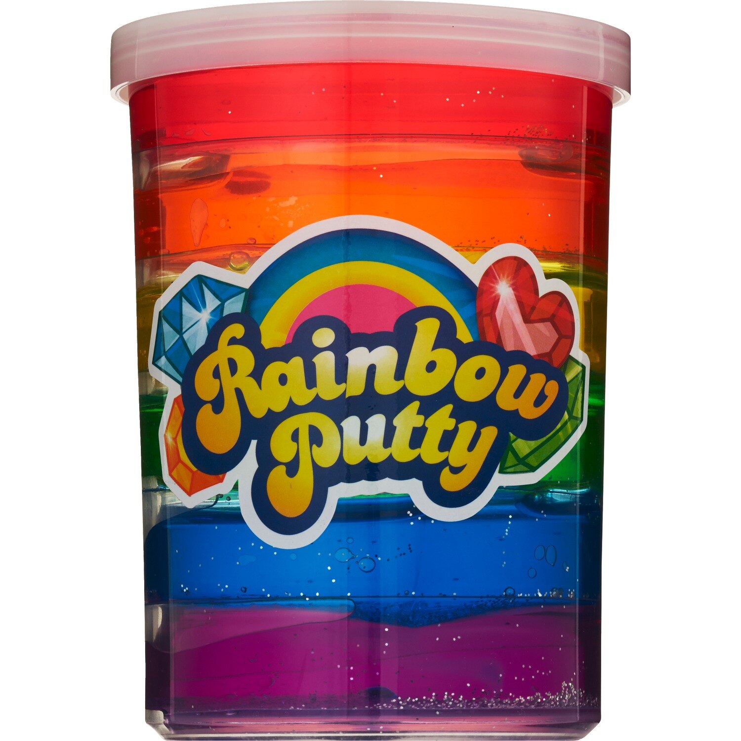 Ja-Ru All Mine Mega Rainbow Ooze with Glitter, 1 CT