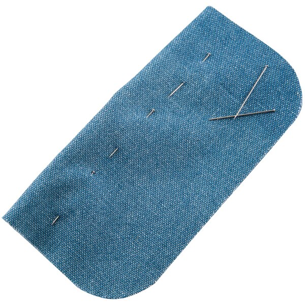 Singer Nickel-Plated Steel Dressmaker Straight Pins, Size 17, 500 ct