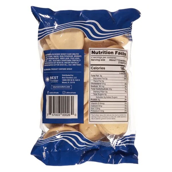 La Barca Cuban Crackers, 8 OZ
