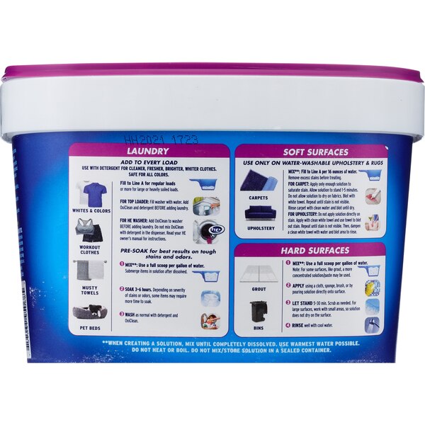 OxiClean Odor Blasters Versatile Stain Remover, 3 LB