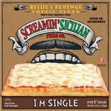Screamin' Sicilian, Bessie's Revenge Cheese Pizza, 9.1 Oz, thumbnail image