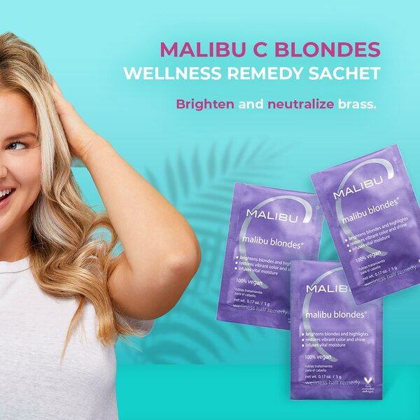 Malibu C Malibu Blondes Wellness Hair Remedy, 1 Packet