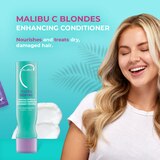 Malibu C Malibu Blondes Enhancing Conditioner, 9 OZ, thumbnail image
