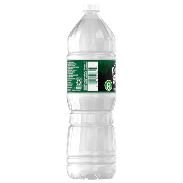 Poland Spring 100% Natural Spring Water Plastic Bottle, 50.7 oz