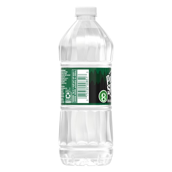 Poland Spring 100% Natural Spring Water Plastic Deposit Bottle