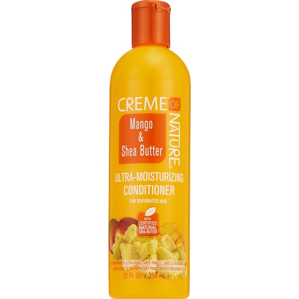Creme Of Nature Mango & Shea Butter Ultra-Moisturizing Conditioner, 12 OZ