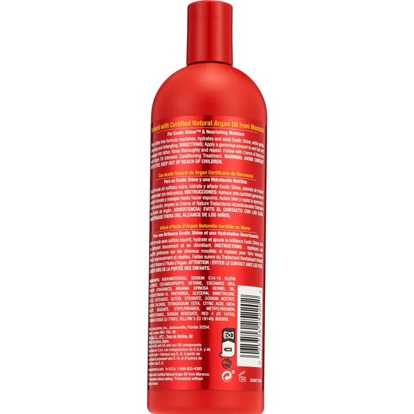Creme of Nature Argan Oil Moisture & Shine Shampoo, 20 OZ