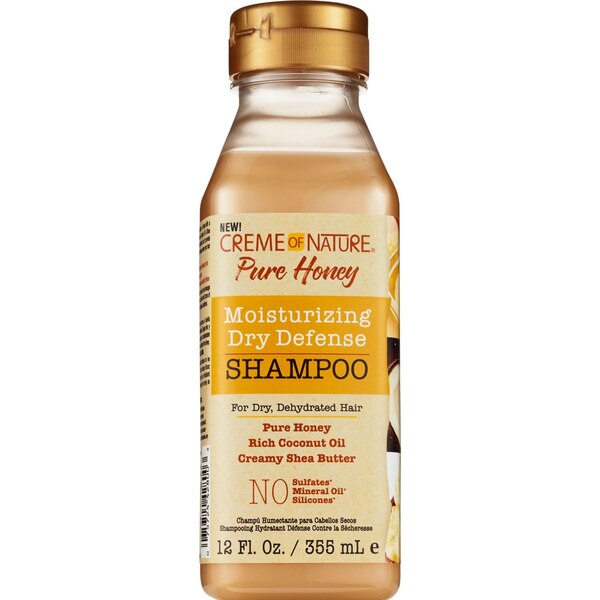 Creme of Nature Moisturizing Dry Defense Shampoo, 12 OZ