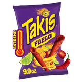 Takis Fuego Hot Chili Pepper & Lime Rolled Tortilla Chips, 9.9 oz, thumbnail image