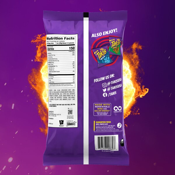 Takis Nitro Habanero & Lime Rolled Tortilla Chips