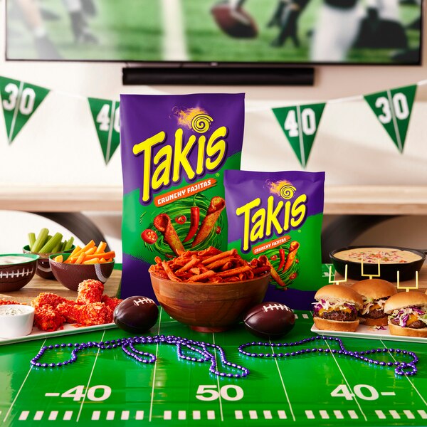 Takis Crunchy Fajitas Rolled Tortilla Chips