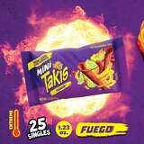Takis Mini Fuego Hot Chili Pepper & Lime Rolled Tortilla Chips, thumbnail image