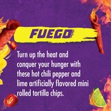 Takis Mini Fuego Hot Chili Pepper & Lime Rolled Tortilla Chips, thumbnail image
