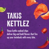 Takis Kettlez Fuego Hot Chili Pepper & Lime Kettle-Cooked Potato Chips, 8 OZ, thumbnail image 3 of 7