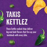 Takis Kettlez Jalapeno Typhoon Jalapeno Kettle-Cooked Potato Chips, 8 OZ, thumbnail image