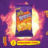 Takis Kettlez Habanero Fury Habanero Kettle-Cooked Potato Chips, 8 OZ, thumbnail image