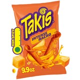 Takis Intense Nacho Rolls Nacho Cheese Flavored Cheesy Tortilla Chips, 9.9 oz, thumbnail image