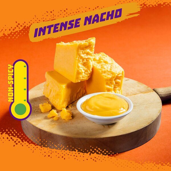 Takis Intense Nacho Rolls Nacho Cheese Flavored Cheesy Tortilla Chips, 9.9 oz
