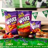 Takis Fuego Waves Hot Chili Pepper & Lime Flavored Spicy Wavy Potato Chips, thumbnail image