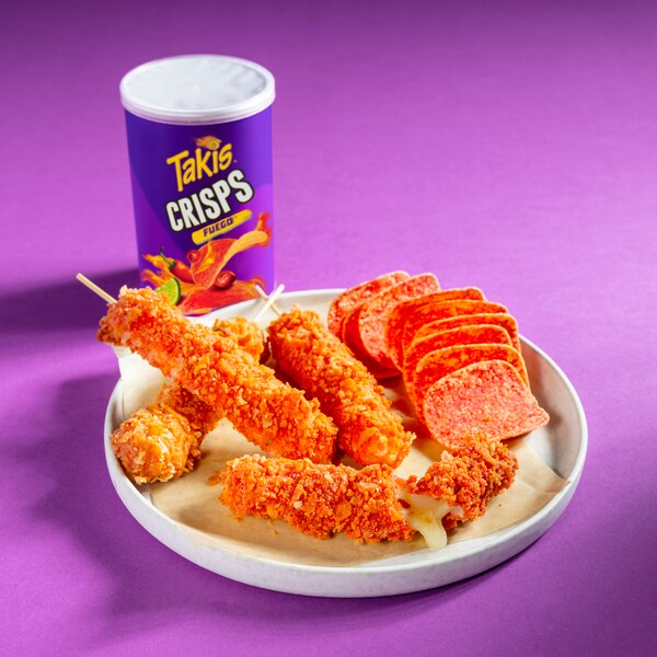 Takis Crisps Fuego Hot Chili Pepper & Lime Potato Crisps, 5.5 oz