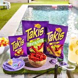 Takis Fuego Rolls Hot Chili Pepper & Lime Flavored Spicy Tortilla Chips, 3.25 oz, thumbnail image