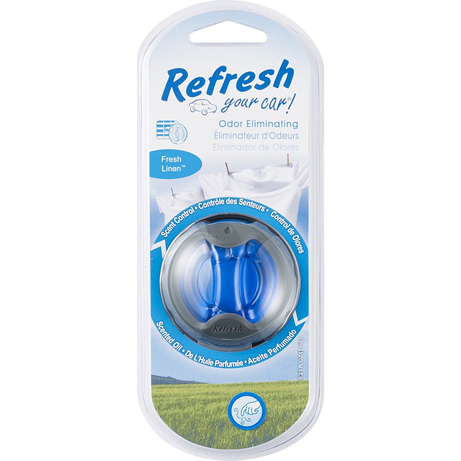 Auto Expressions - Neutralizador de olores para ventilador, suave fragancia, Mint