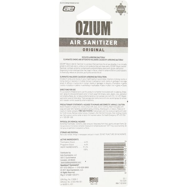 Ozium Air Sanitizer, Original Scent