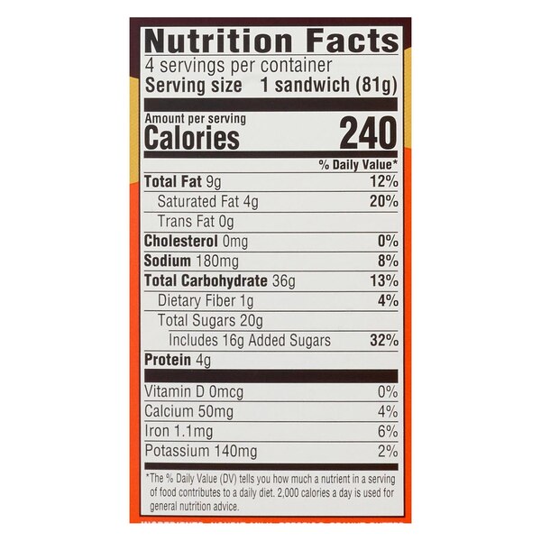 Reese's, Ice Cream Peanut Butter Sandwich, 4 Oz