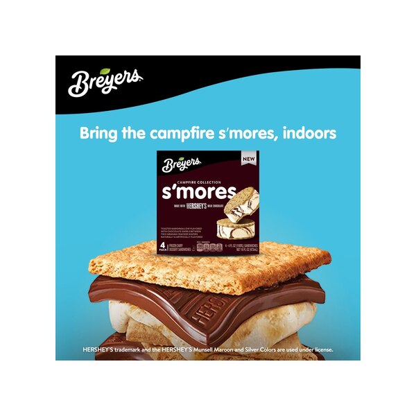 Breyers, Smores Sandwich, 4.0 oz