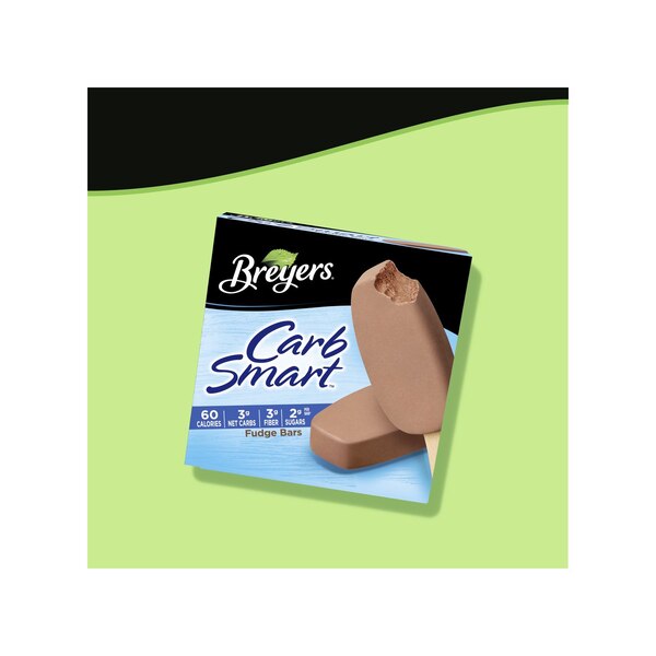 Breyers, Carb Smart Fudge Bars, 18 oz