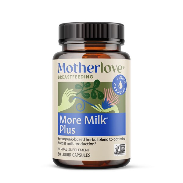 Motherlove Breastfeeding More Milk Capsules, 60 count