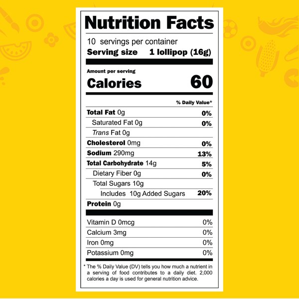 Vero Mango Mango Lollipop, 5.9 OZ