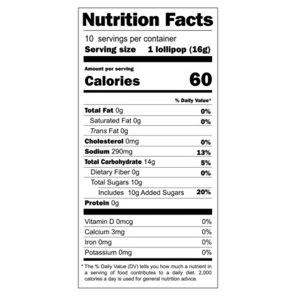 Vero Mango Mango Lollipop, 5.9 OZ