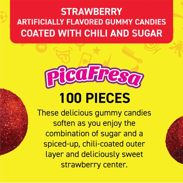 Vero Picafresa Strawberry Chewy Candy