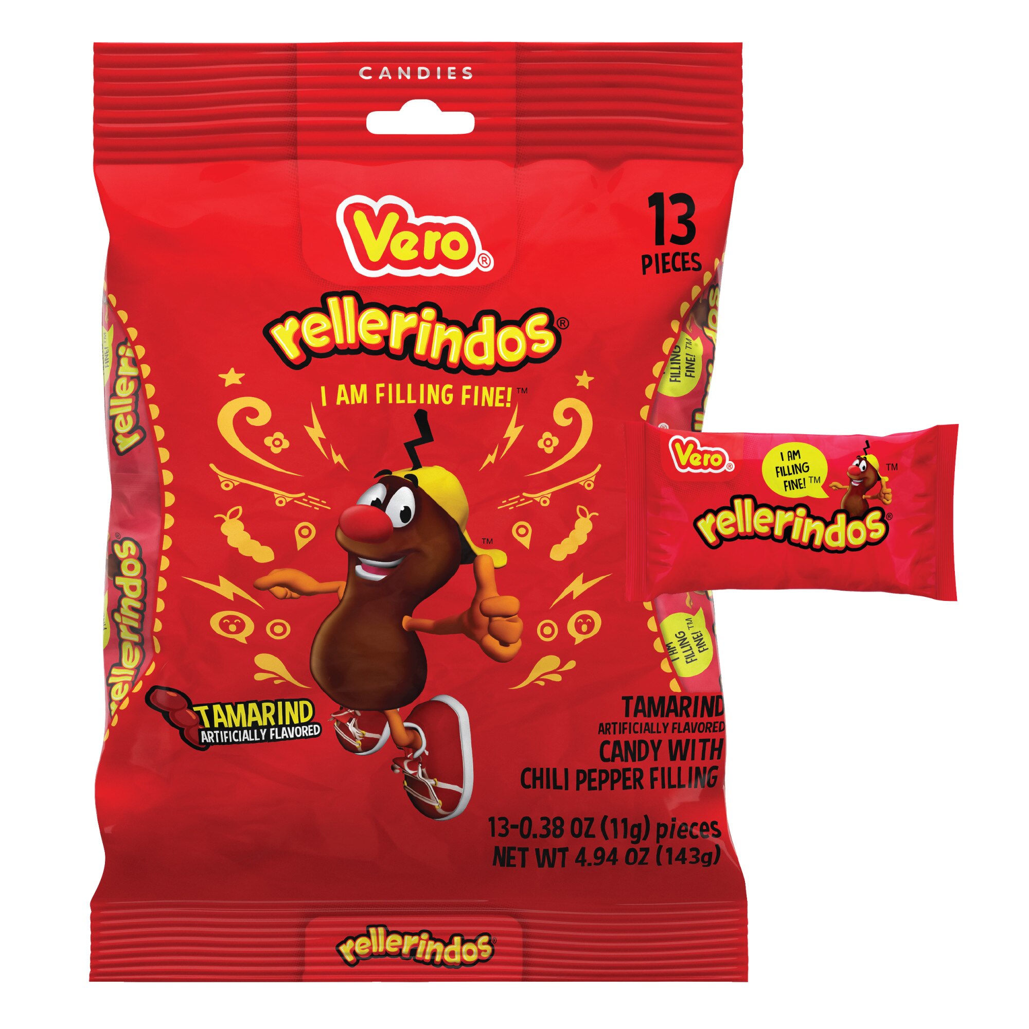 Vero Rellerindos Tamarind Hard Candy