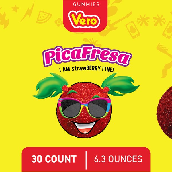 Vero Picafresa Strawberry Chewy Candy