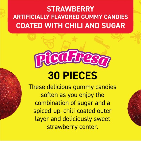 Vero Picafresa Strawberry Chewy Candy