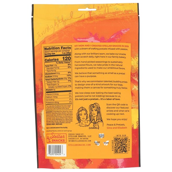 Stellar, Braid Pretzels, 5 oz