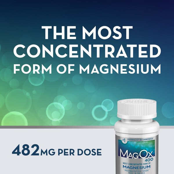 Magox Magnesium Oxide Tablets, 400 mg, 60 CT