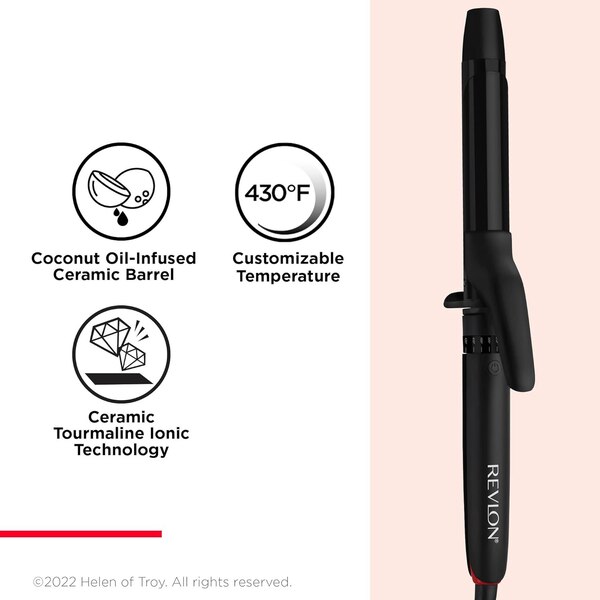 Revlon Smooth Stay Curling Iron, 1 IN