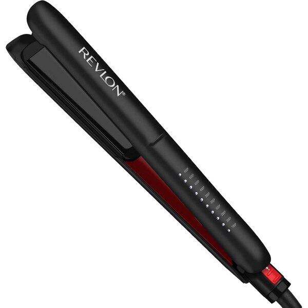 Revlon SmoothStay Coconut Oil-Infused Hair Straightener, 1 IN